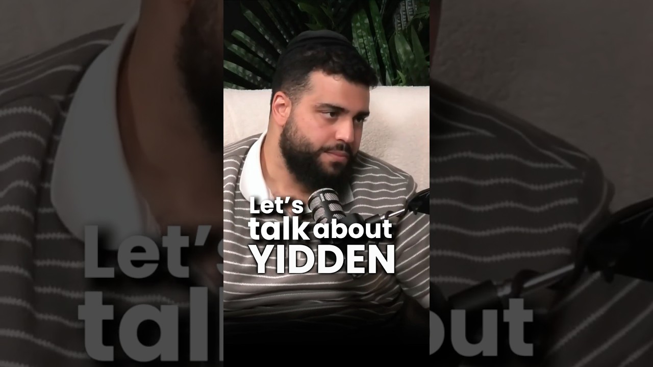 Let's talk about YIDDEN #jewishmusic  #thankyouhashem  #jewishwisdom