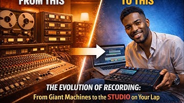 The Evolution of Recording - Giant Machines To Studio on Your Lap