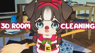 【3D ROOM CLEANING】Let's clean for the New Year! 3D Maid Cleaning!