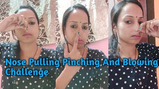 Nose Pulling Pinching And Nose Blowing Challenge Requested Video
