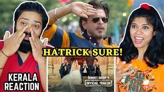 Dunki Drop 4 REACTION | Shah Rukh Khan | Rajkumar Hirani | Taapsee | Vicky | Boman | 21st Dec 2023