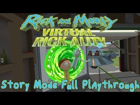 Video: Rick And Morty VR Spēle Attīstībā