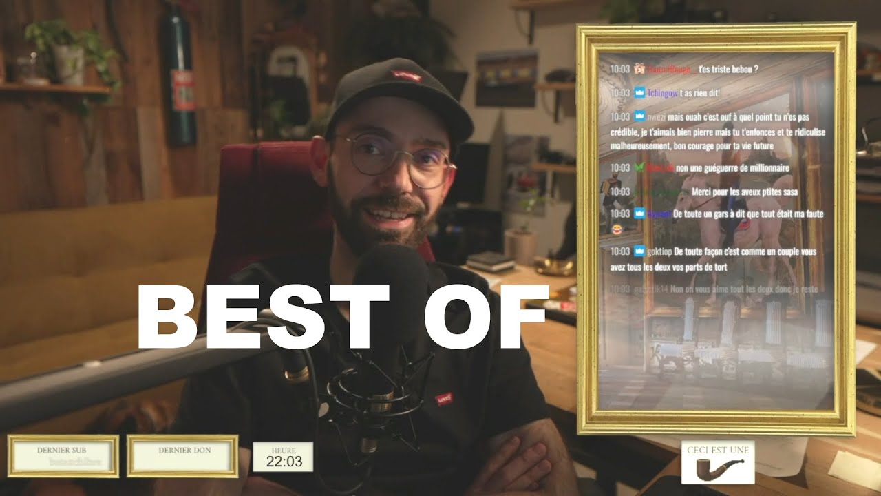 Compilation des moments les plus drôles du live de Pierre Chabrier