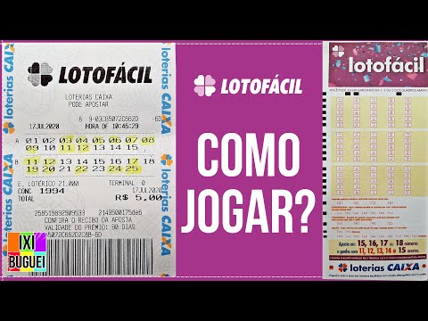 Como Jogar na LOTOFÁCIL ( Vídeo explicativo ) | Loteria Federal