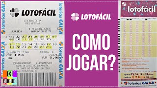 Como Jogar na LOTOFÁCIL ( Vídeo explicativo ) | Loteria Federal