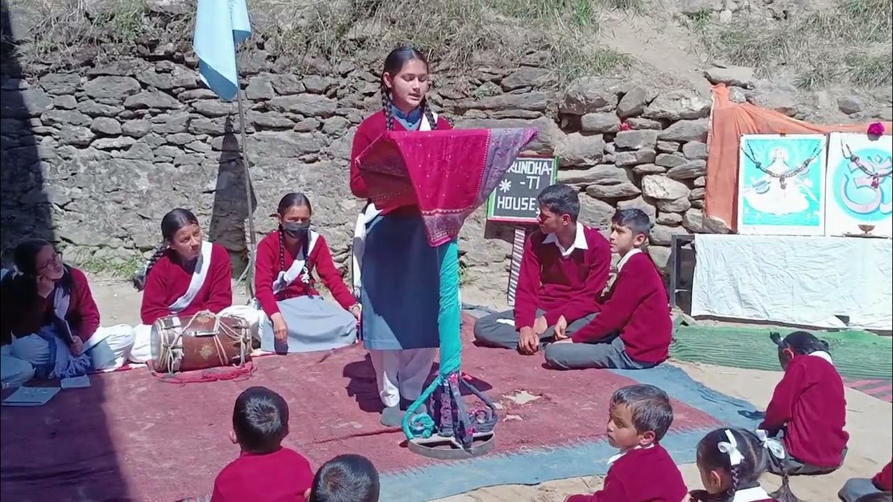 Excellent speech by 10th class student Janvi Thakur on Himachal Day at ...