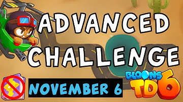 Bloons TD 6 Advanced Challenge | One 5% Bad, One Tier 4 Tower | No MK No Powers | November 6 2022
