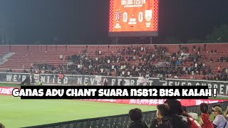 Adu chant nsb12 dengan  solo fans | bali united fc vs persis solo