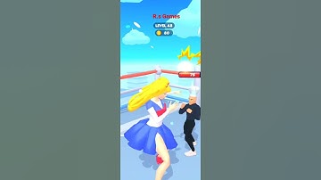Girls Attack Join & Clash Game ( Level -48)#Shorts