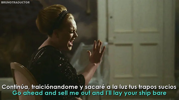 Adele - Rolling in the Deep // Lyrics + Español // Video Oficial