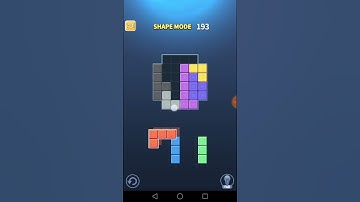 Block Puzzle King Shape Mode Level 193 Walkthrough Solution