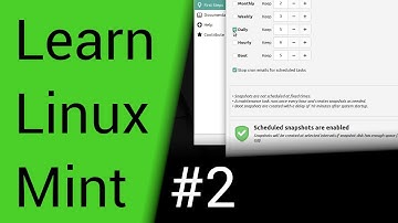 Learn Linux Mint - Part 2 - System Snapshots - Timeshift - PC Computer Tutorial Series