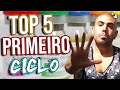 Top 5 drogas para primeiro ciclo