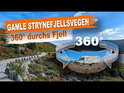 Norwegens 130 Jahre alte Schotterstraße in 360° | Gamle Strynefjellsvegen 8K