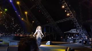 Shakira, Whenever Wherever, Cedars Lebanon, 13 July 2018, live first row