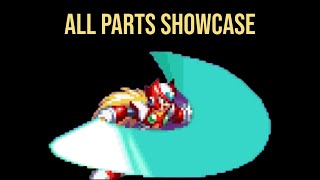 All parts showcase - Mega Man X6