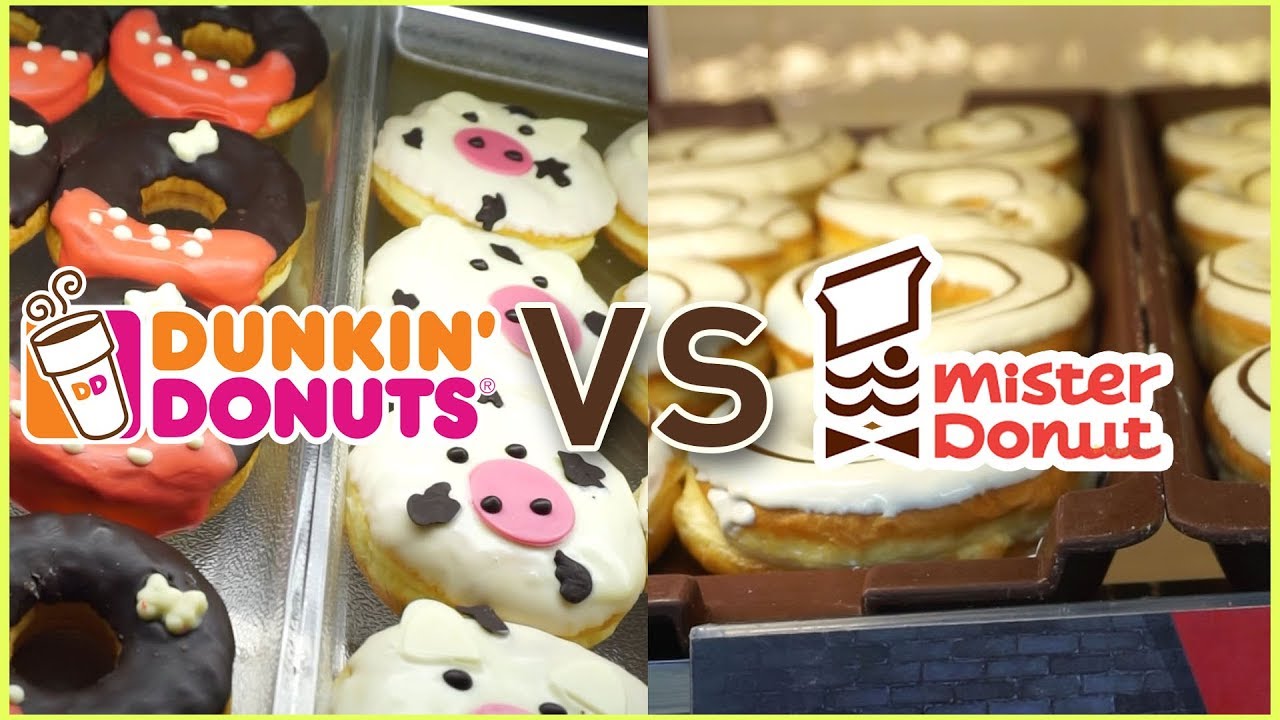 โดนัท Dunkin’Donuts Vs โดนัท Mister Donut | สุภาพสตูดิโอ