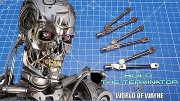 Build the Terminator - Part 70 - Assemble Two More Elements of the Right Foot