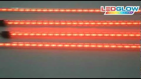 LEDGlow | Red LED Wireless Underglow Lights for Cars and Trucks