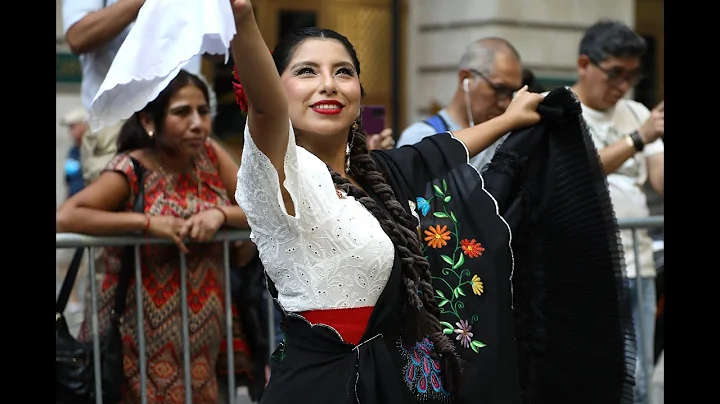 Mayor Adams Delivers Remarks and Raises Peruvian Flag