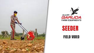 Manual seeder operation video - sharp garuda