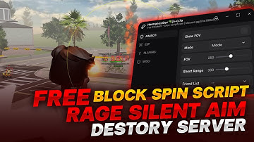 BLOCKSPIN FREE SCRIPT RAGE SILENT AIMBOT 😎#robloxscript #blockspin #blockspinscript