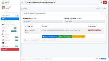 Sistem Pakar Diagnosa Penyakit Tanaman Padi  - Metode Forward Chaining | LOCKON!D