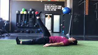 Straight Leg Raise Hamstring Flexibility Test