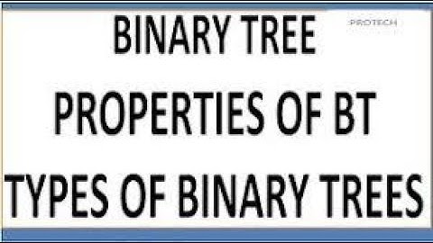 18CS32_DSA:TYPES&PROPERTIES_BINARY_TREE