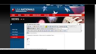 Add a Table within iAPPS WYSIWYG
