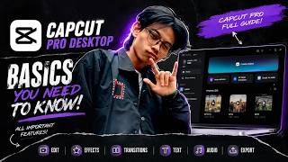 BELAJAR CAPCUT PRO DESKTOP DARI NOL! Semua Fitur Basic Penting