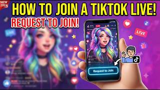 How To Join A Live On TikTok | Request To Join Live On TikTok