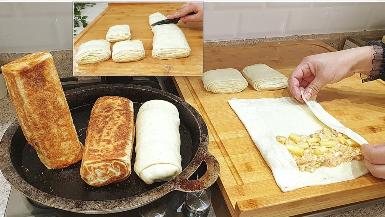 وداعا للكسل💪مسمن معمر بطريقة جديدة مورق ومقرمش بدون زبدة ولا دلك ولا تكوار/فطائر المقلاة!أسرع وجبة