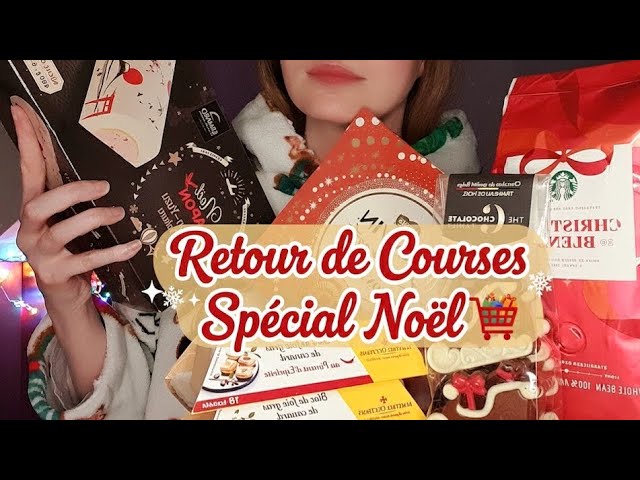 [RETOUR DE COURSES] NOËL 2025 - ASMR