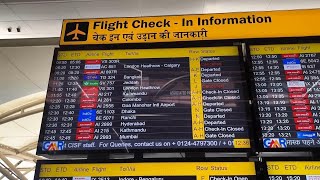 Passengers At Delhi Airport Face Cancellations Of Flights To Uk After Heathrow Shutdown