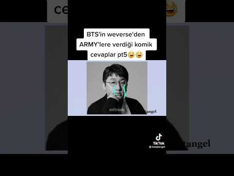 BTS İN WEVERSEDEN ARMYLERE VERDİĞİ KOMİK CEVAPLAR