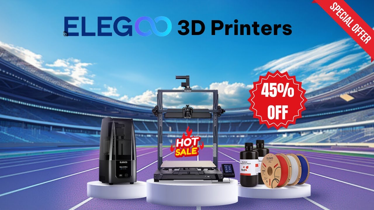 👉ELEGOO Coupon Code & Black Friday Sale💸Up to 45 Discount on 3D — free download