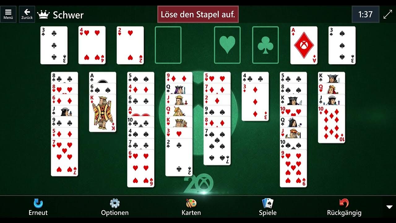 Star Club\Xbox 20th Anniversary\FreeCell: Hard - Solve the deck (1) 