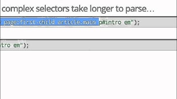 InfiniteSkills Tutorial | jQuery Training - Efficient Selectors