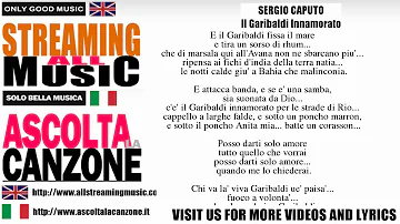 Sergio Caputo - Il Garibaldi Innamorato (Lyrics / Testo)