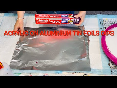 Can You Glue Aluminum Foil To Paper