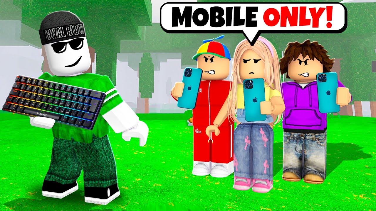 I Snuck Into a MOBILE ONLY CLAN In 99 Nights In The Forest!