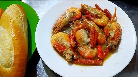 TÔM RIM NƯỚC CỐT DỪA MIỀN TÂY, Bí quyết làm món tôm rim nước cốt dừa