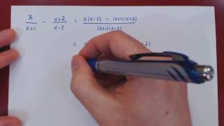 Fractions & Polynomials: Simplification - 1