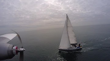 Finwing Albabird with Insta360 Go2 - Fixed wing FPV over the open sea,