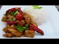 Kung Pao Receta, comida China, Pollo Kung Pao