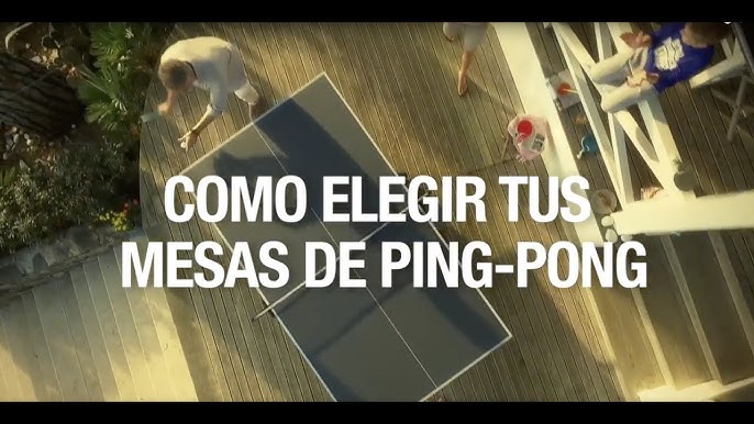 MESA DE PING PONG PPT 900.2 EXTERIOR CINZENTO PONGORI - Decathlon