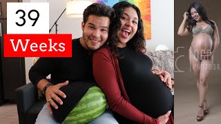 Taking Maternity Pictures before Birth | Week 39 *Baby Update* | The JOP Fam by THE JOP FAM 1,243 views 3 years ago 6 minutes, 3 seconds