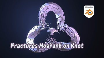 [Tut] Fractures mograph on Knot - Blender Geometry Nodes 3.0 Field