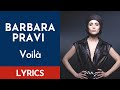 Barbara Pravi - Voilà (Lyrics - Paroles) - Subtitles - English Translation